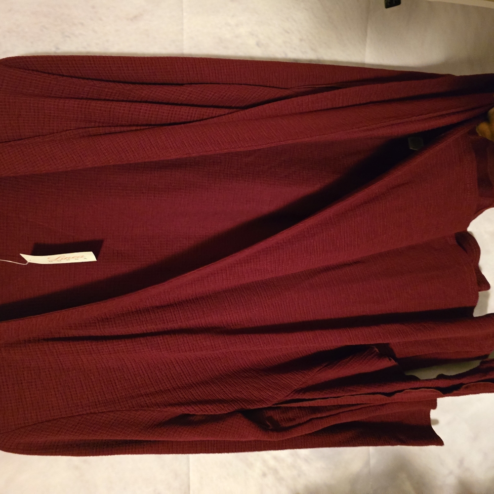 Burgandy Theree Pant/ Skirt Set